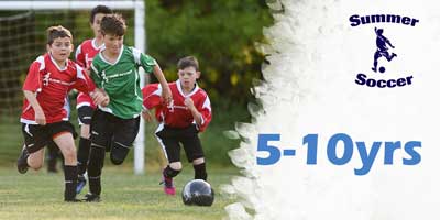 summer soccer ages 5-10yrs