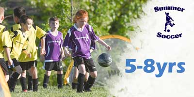 summer soccer ages 5-8yrs